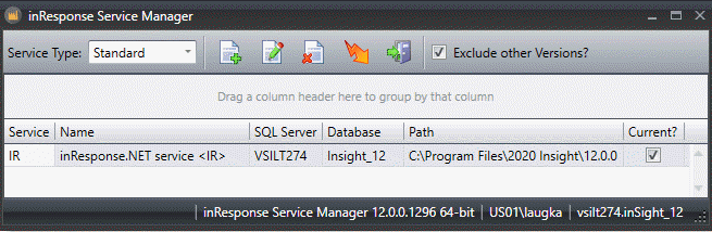 inResponse Service Manager with service.png